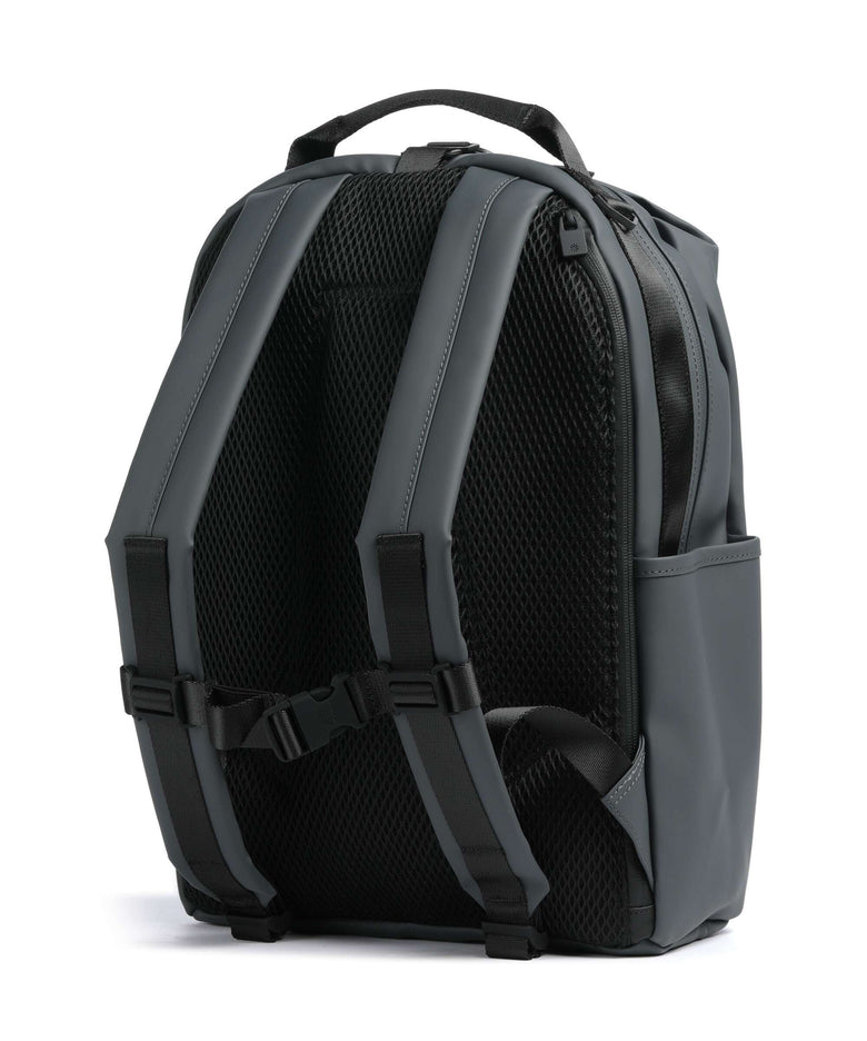 Rains Clip Front Backpack dark grey