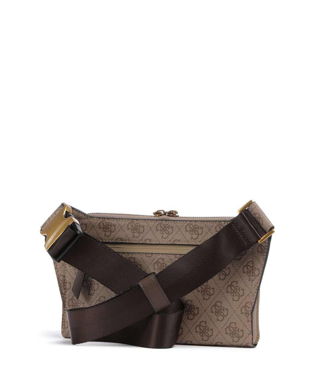 Guess Milano 4G Eco Fanny pack beige/brown