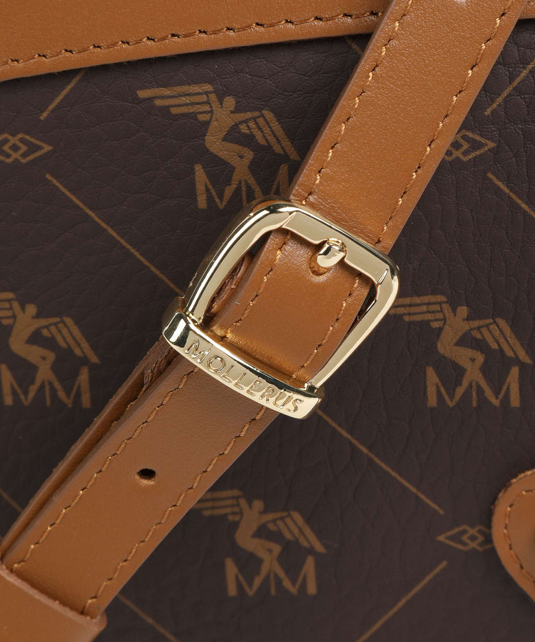 Maison Mollerus Pecarus Dakar Crossbody bag soft braun