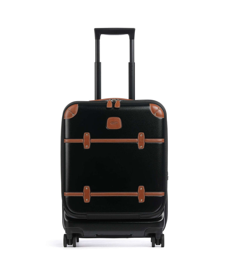 Brics Bellagio Spinner (4 wheels) black/tan