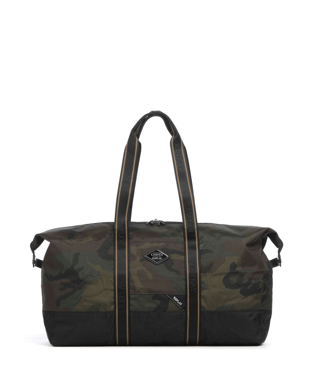 Brics X-Collection Weekend bag green camou