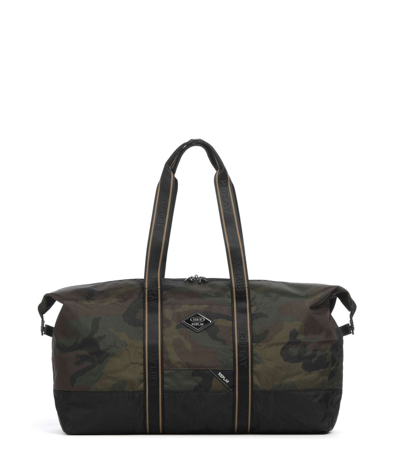Brics X-Collection Weekend bag green camou