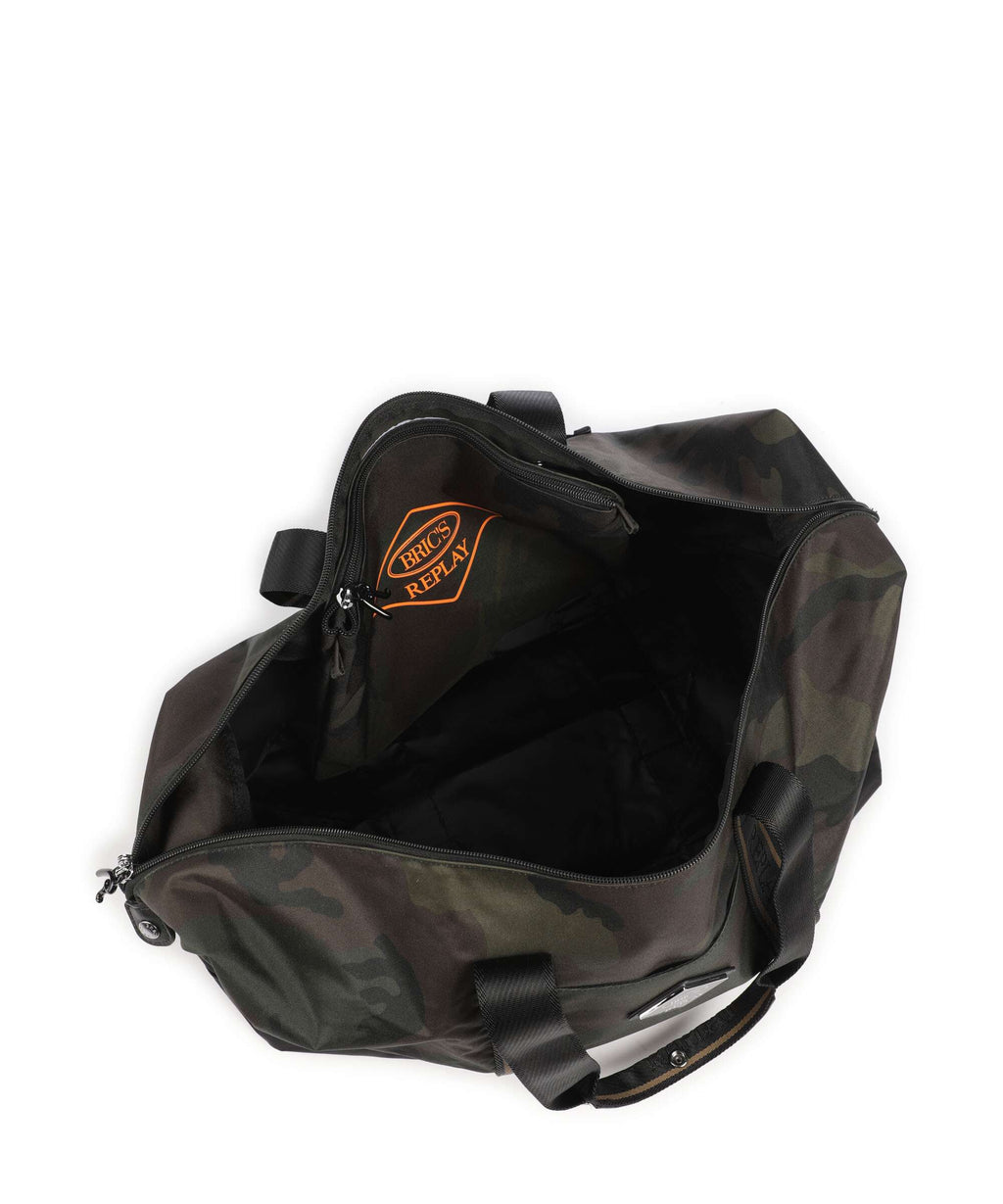 Brics X-Collection Weekend bag green camou