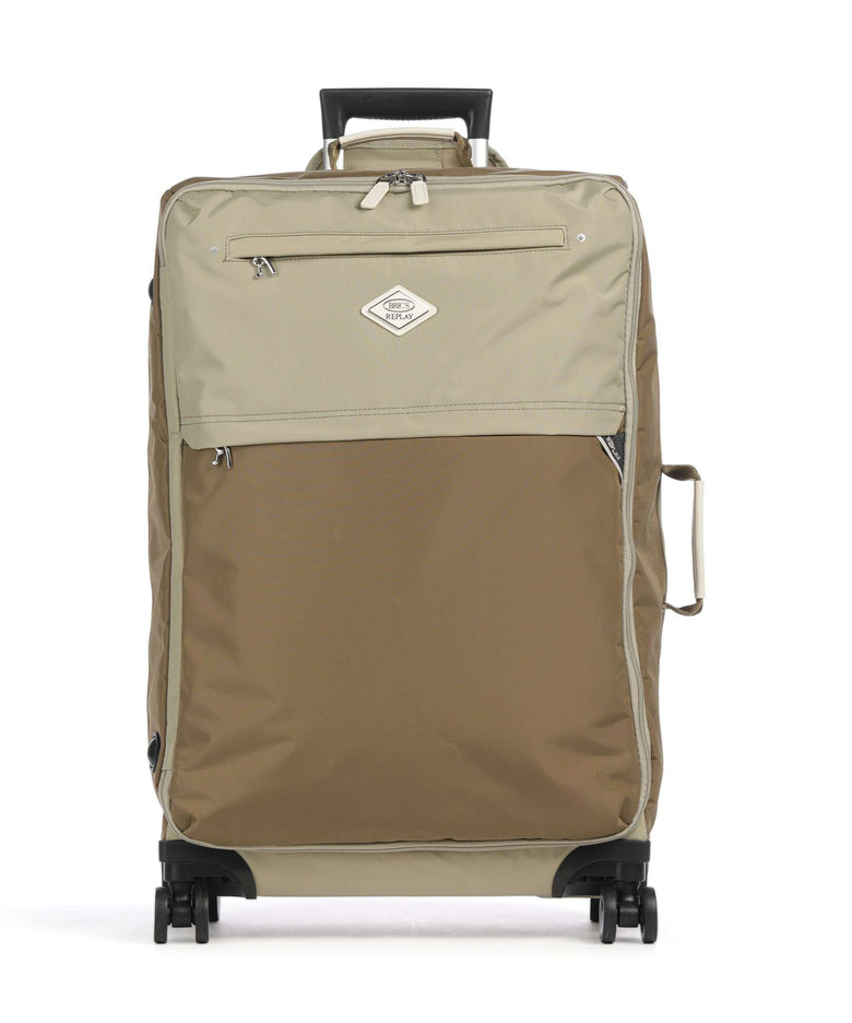Brics X-Collection Spinner (4 wheels) sand wood