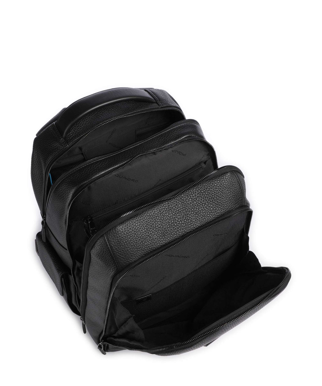 Piquadro S86 Rucksack 13″ genarbtes Rindsleder nero - OUTCA3444S86-N2 ...
