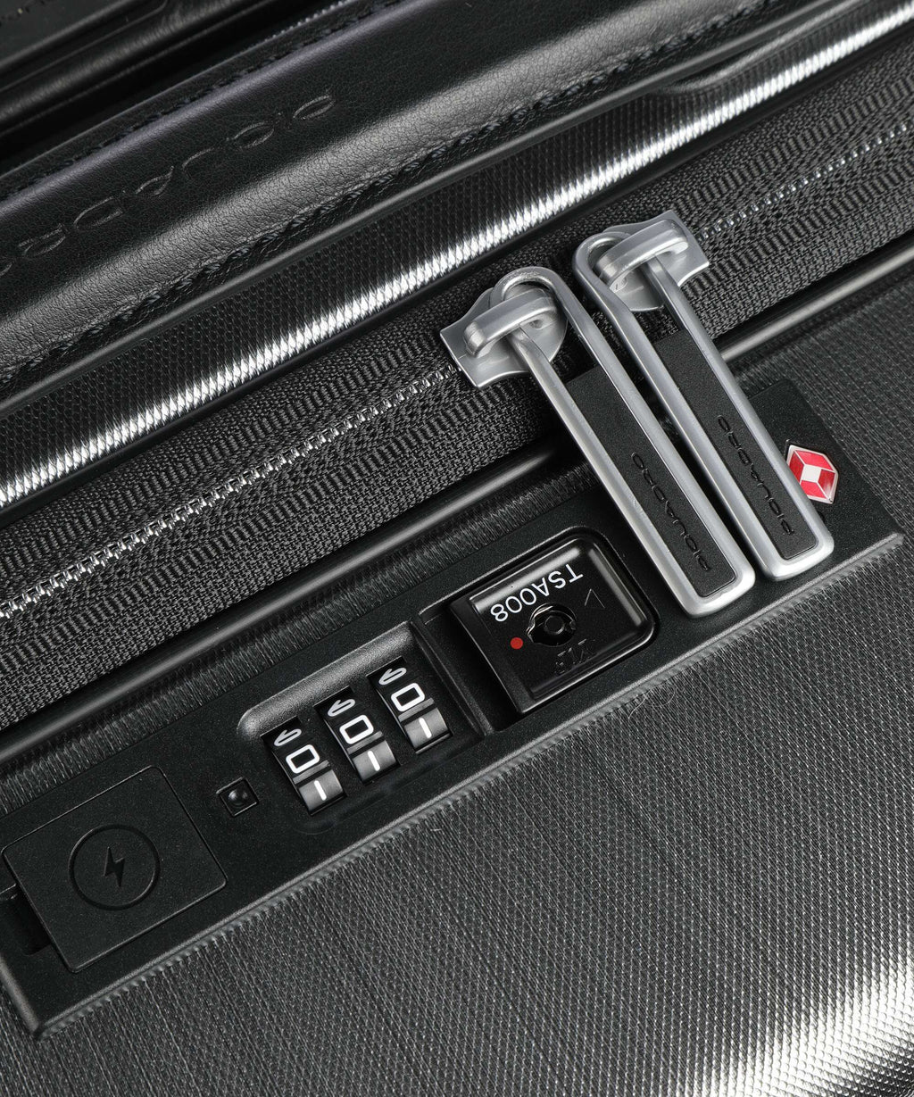 Piquadro PQL-Premium Spinner (4 wheels) grey/black