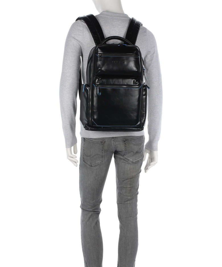 Piquadro Blue Square Backpack nero
