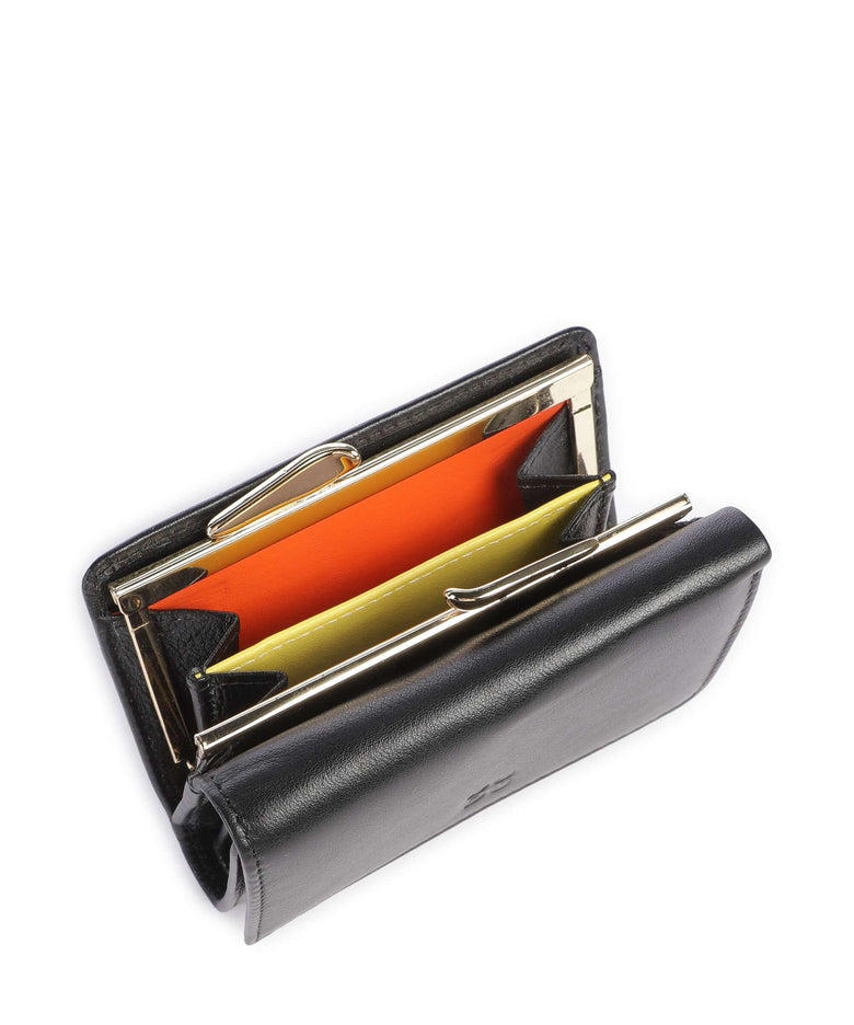 DuDu Bags Corsica Wallet black pop