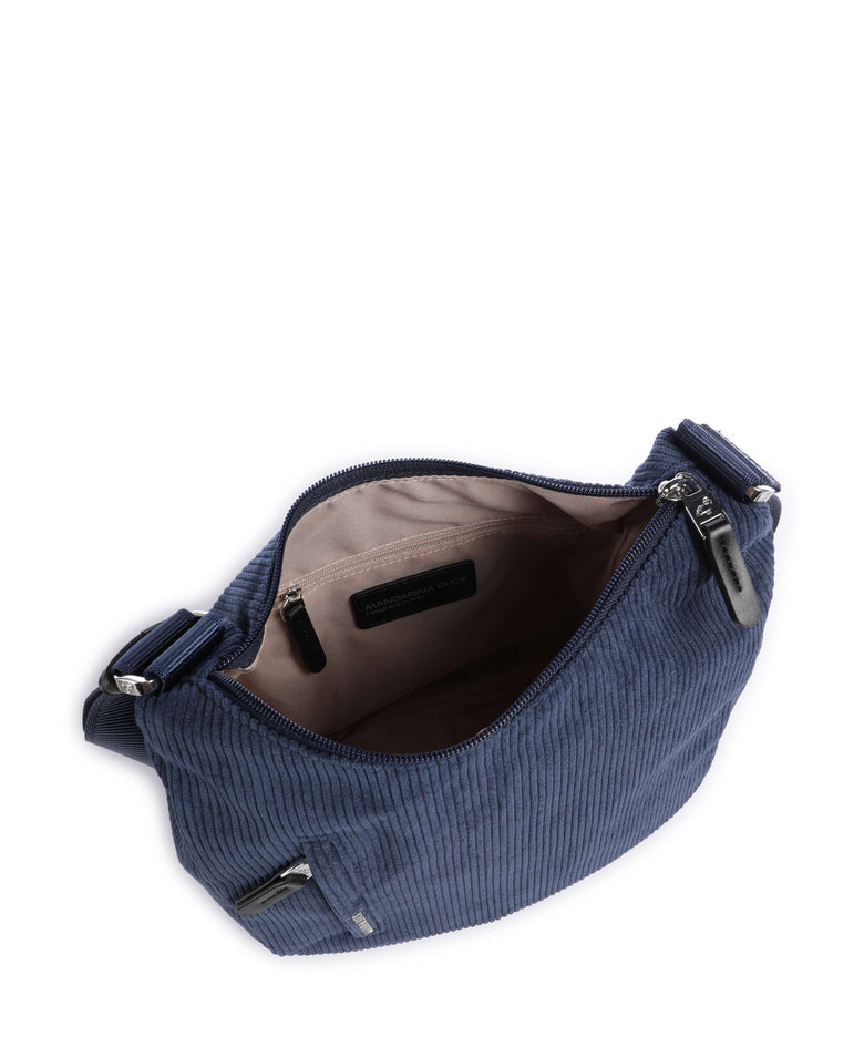 Mandarina Duck Hunter Velvet Crossbody bag blue wing