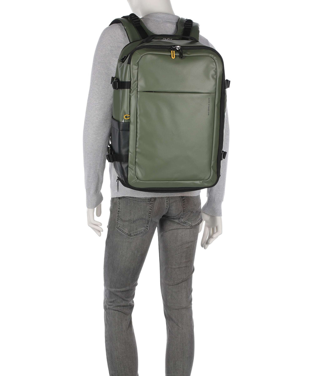 Mandarina Duck Eco Coated Backpack pine green