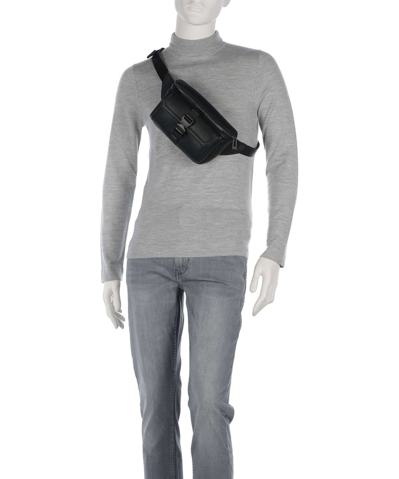 Armani Exchange Brooklyn Fanny pack black