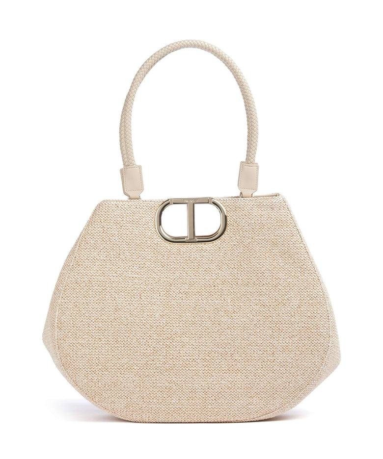 Twinset Lila Tote bag paglia