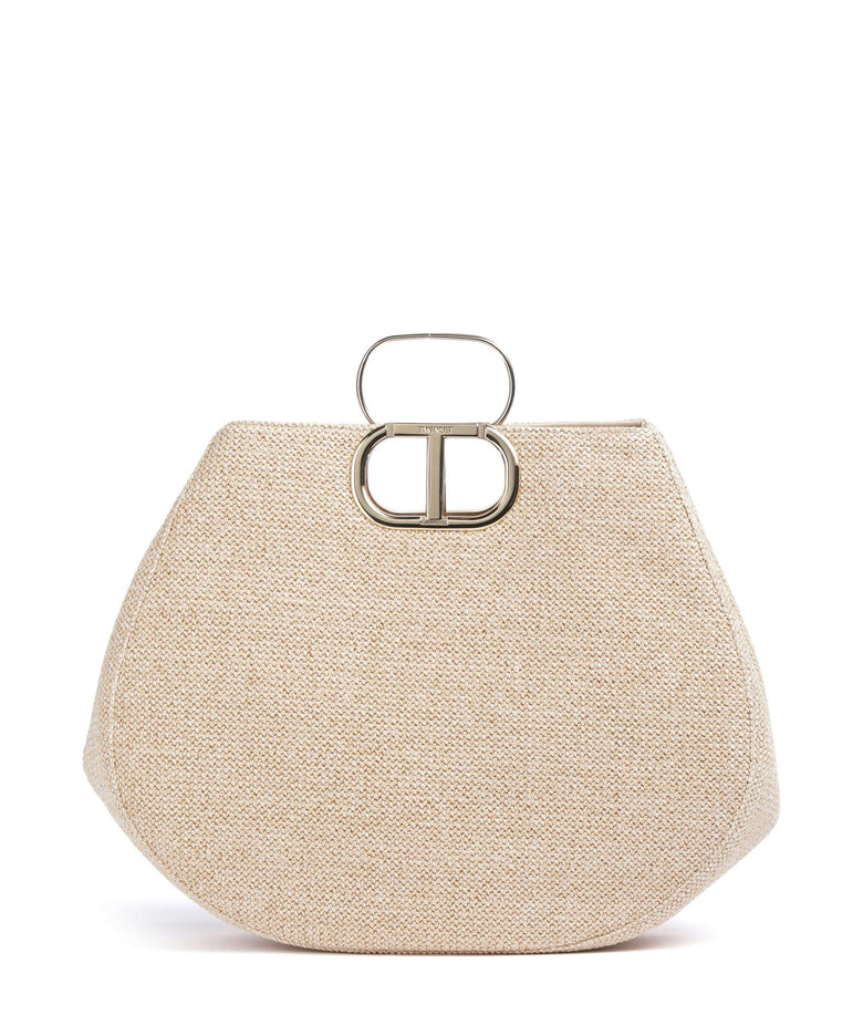 Twinset Lila Tote bag paglia