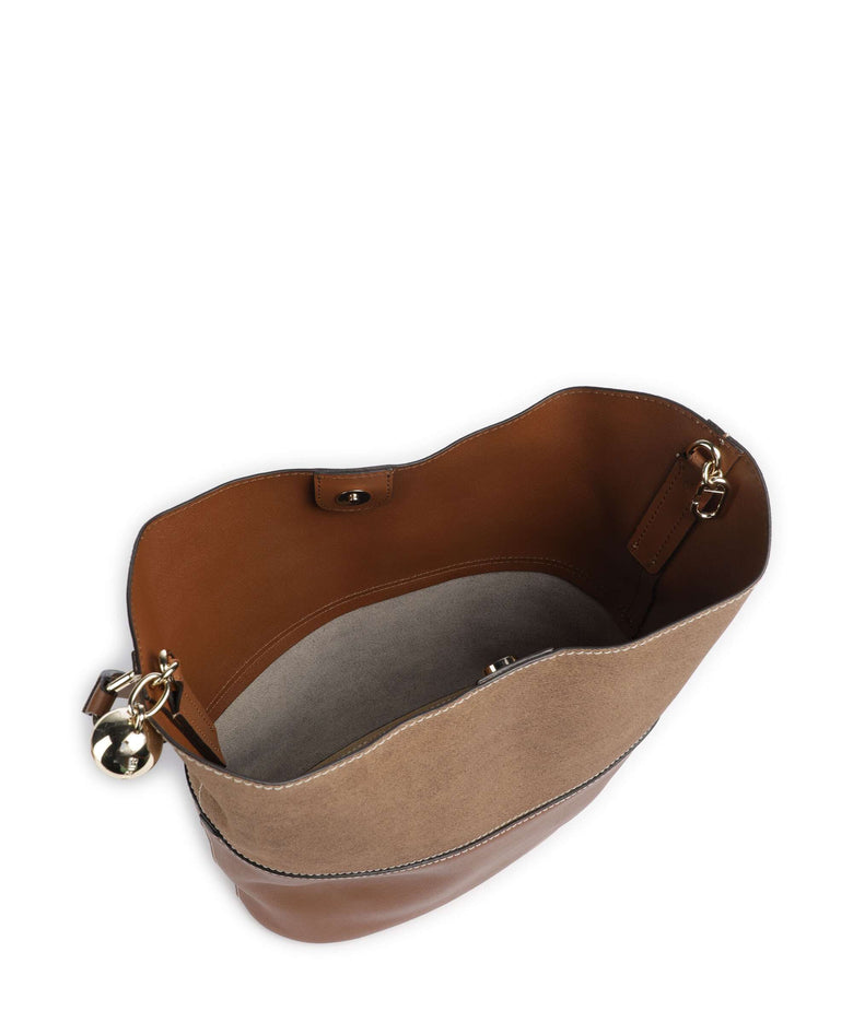 Furla Sfera S Bucket bag cognac/deserto