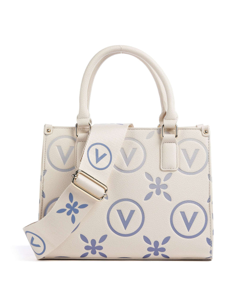 Valentino Bags Samba Re Print Handbag ecru/bluette