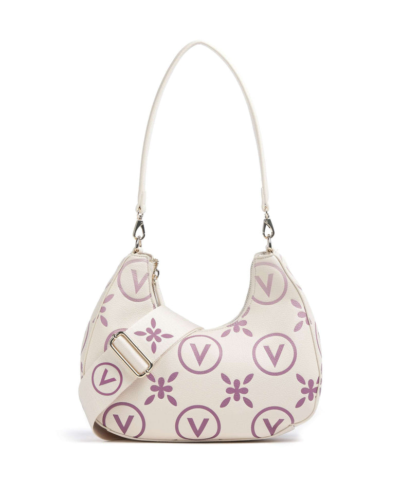 Valentino Bags Samba Re Print Shoulder bag ecru/rosa