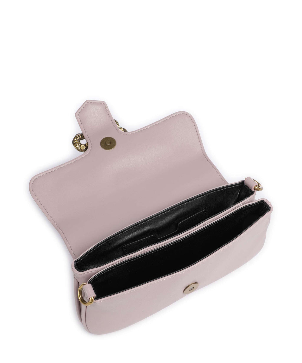 Just Cavalli Iconic Snakes Crossbody bag mauve