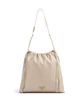 Pinko Extra Slouchy Bucket bag beige/grigio fumo/antique gold