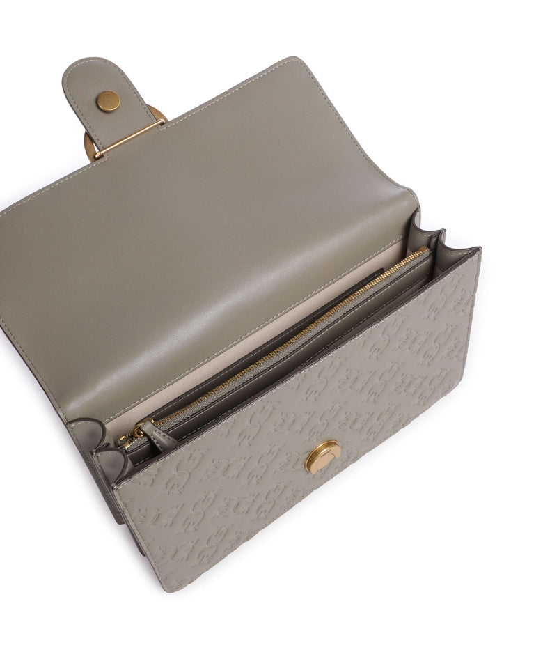 Pinko Love One Classic Shoulder bag noce/antique gold