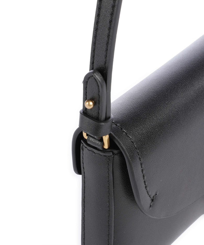 Pinko Saddle Flat Crossbody bag nero/antique gold