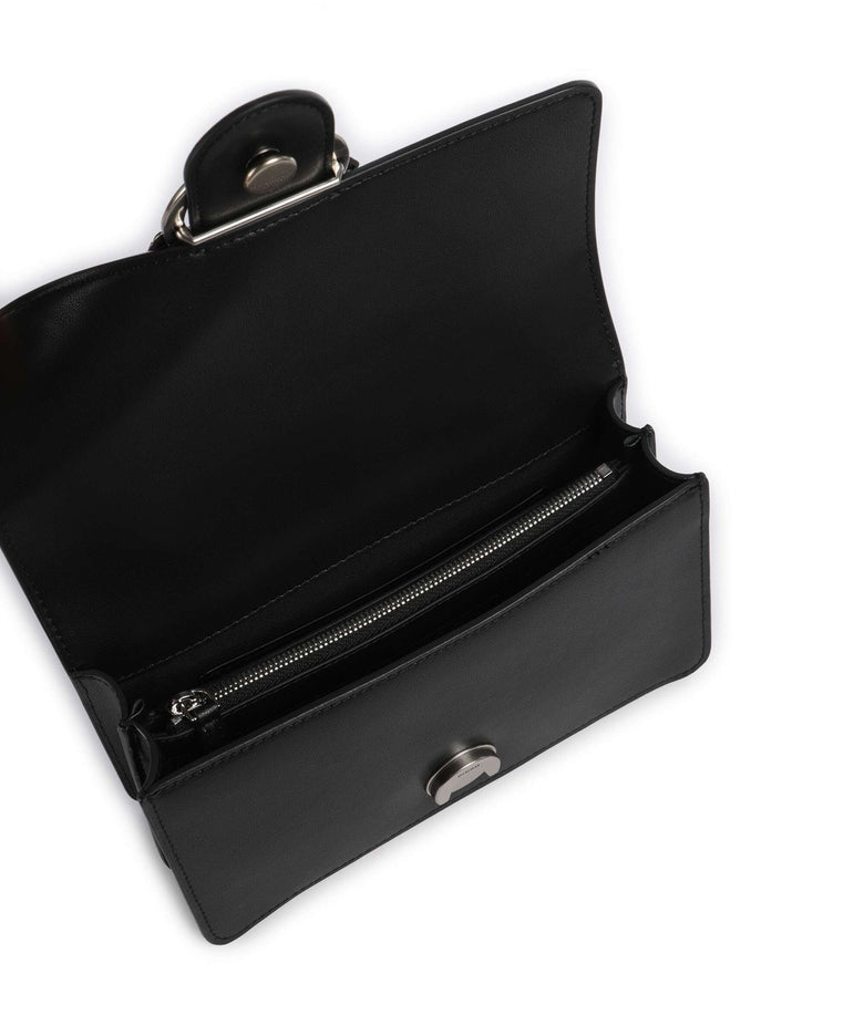 Pinko Love One Mini Crossbody bag nero/old silver
