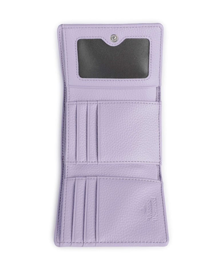 Vivienne Westwood Frame Grain Small Wallet lilac