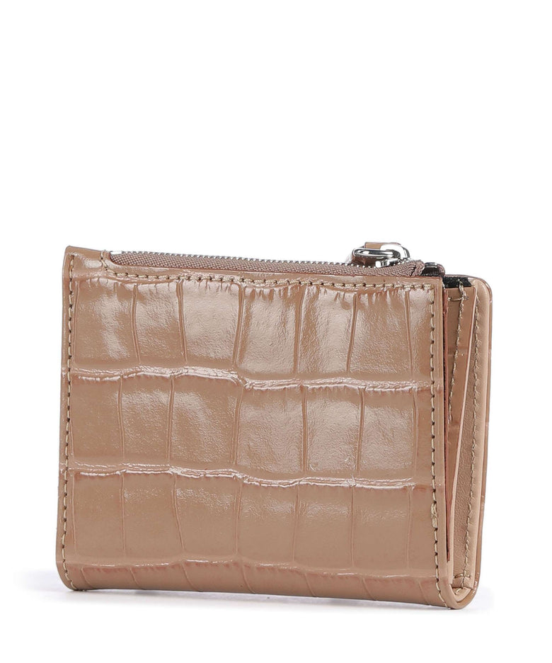 Vivienne Westwood Embossed Croc Slim Credit card holder dusty pink