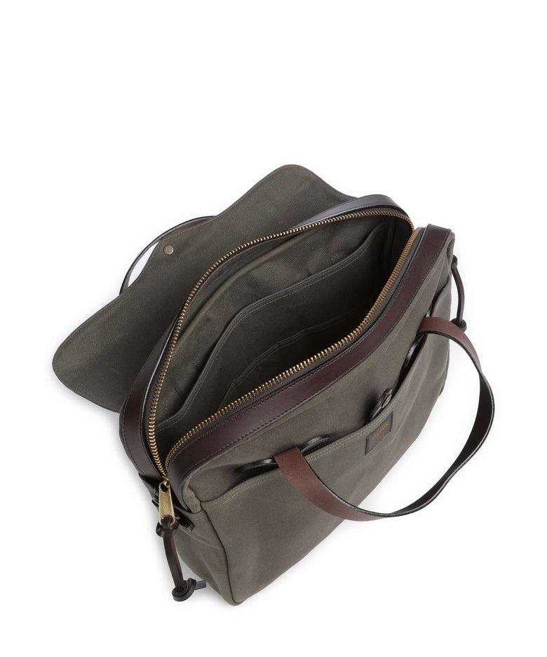 Filson Luggage Twill Briefcase otter green
