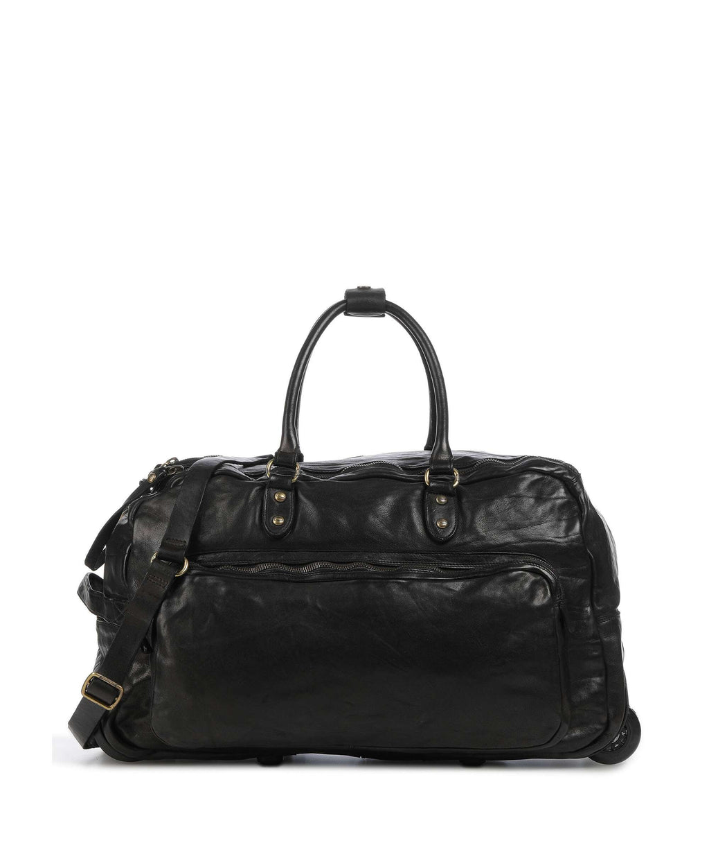 Campomaggi Travel bag with wheels nero