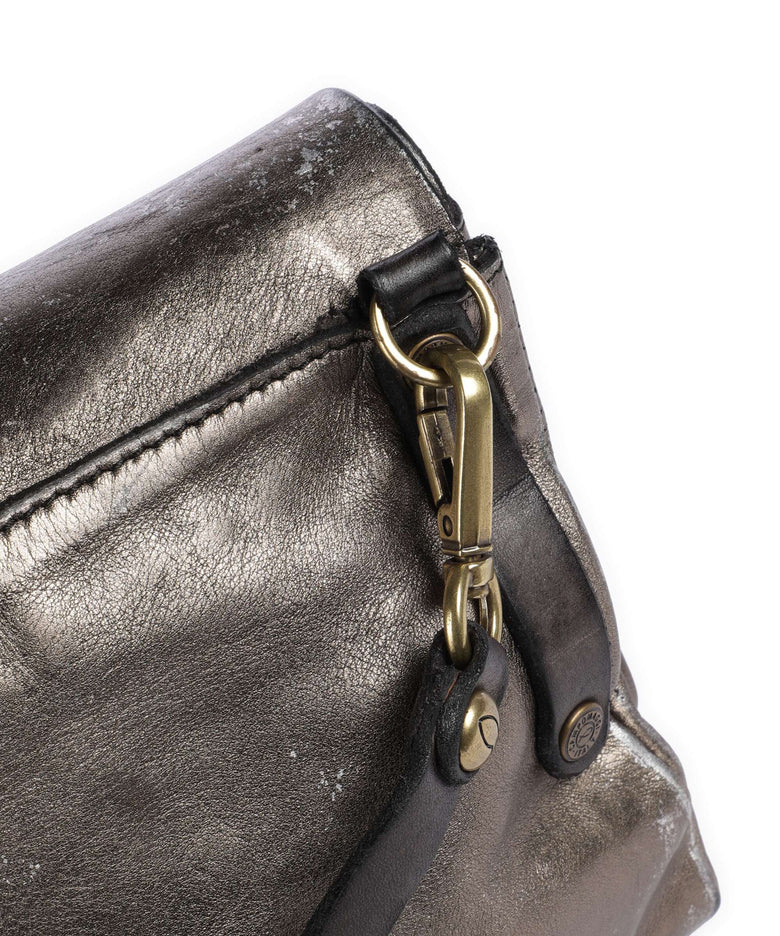 Campomaggi Crossbody bag lead grey