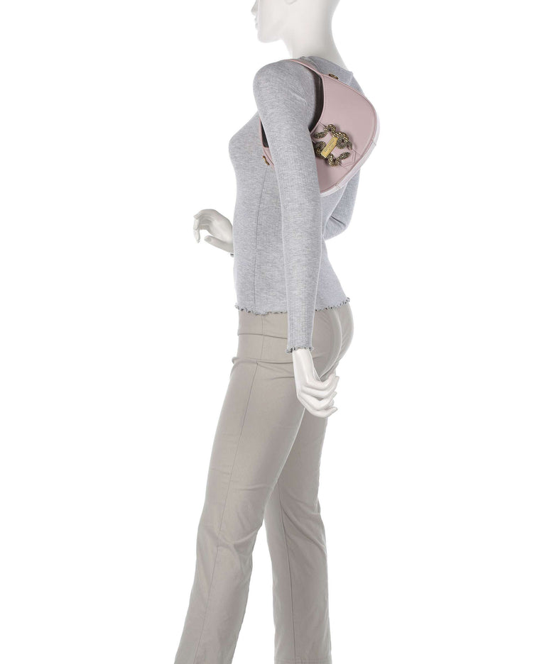 Just Cavalli Iconic Snakes Crossbody bag mauve