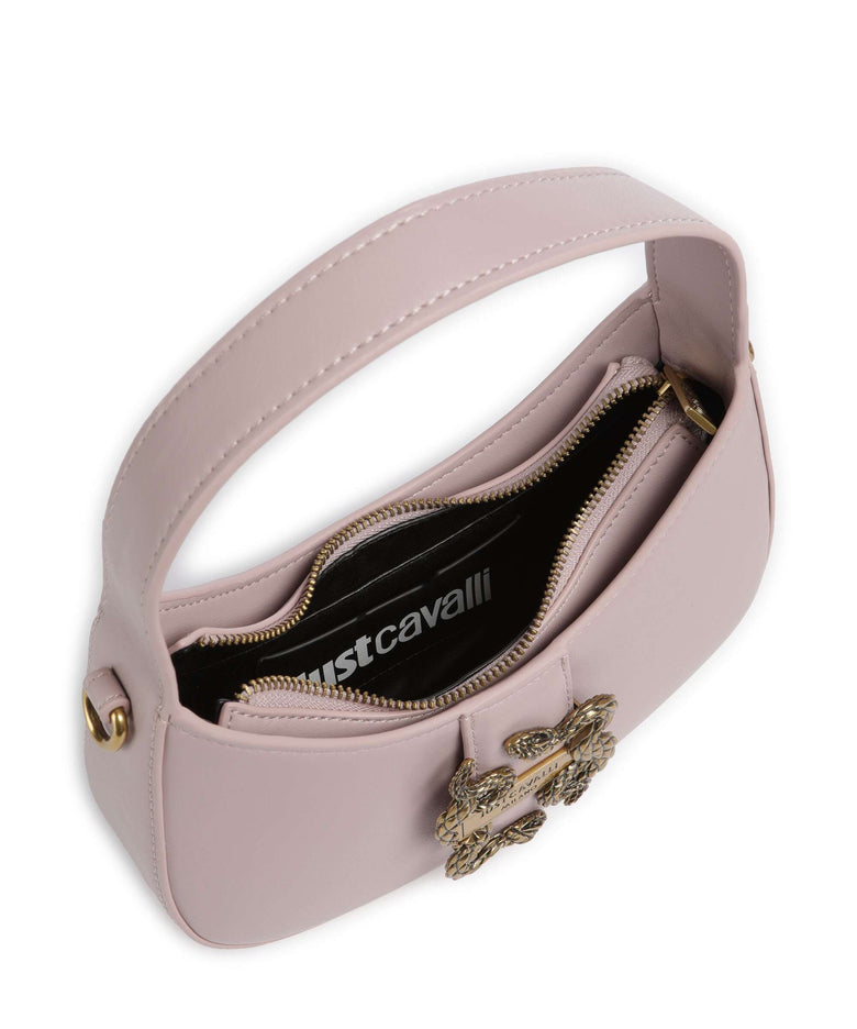 Just Cavalli Iconic Snakes Crossbody bag mauve