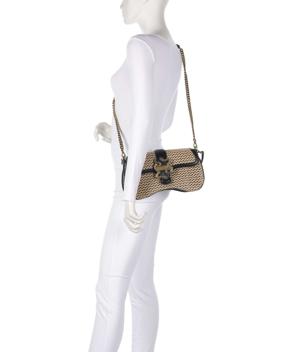 Just Cavalli Iconic Snakes Shoulder bag natural/black