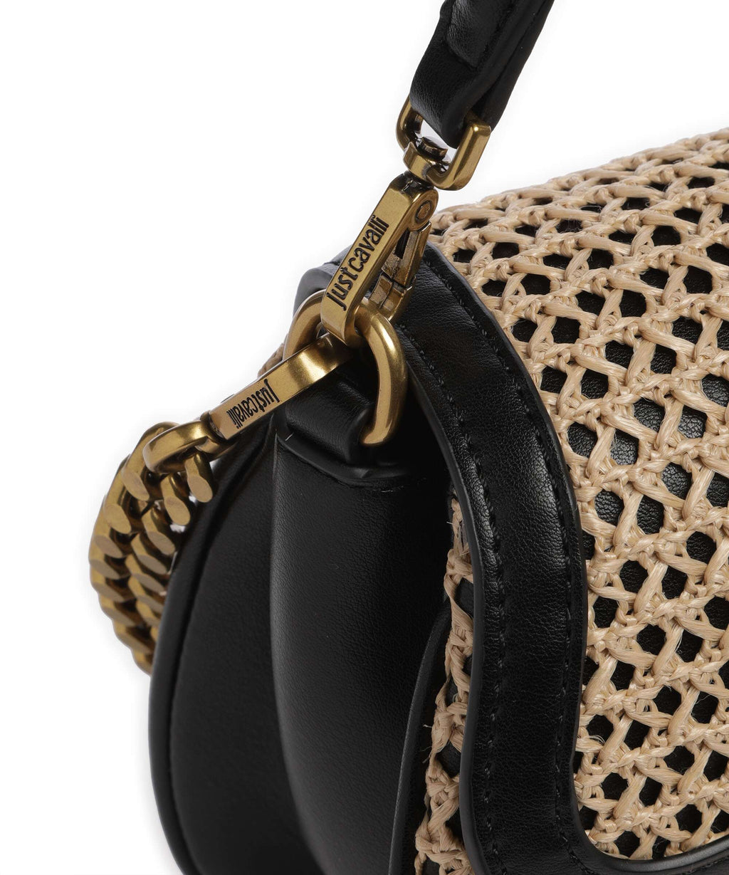 Just Cavalli Iconic Snakes Shoulder bag natural/black