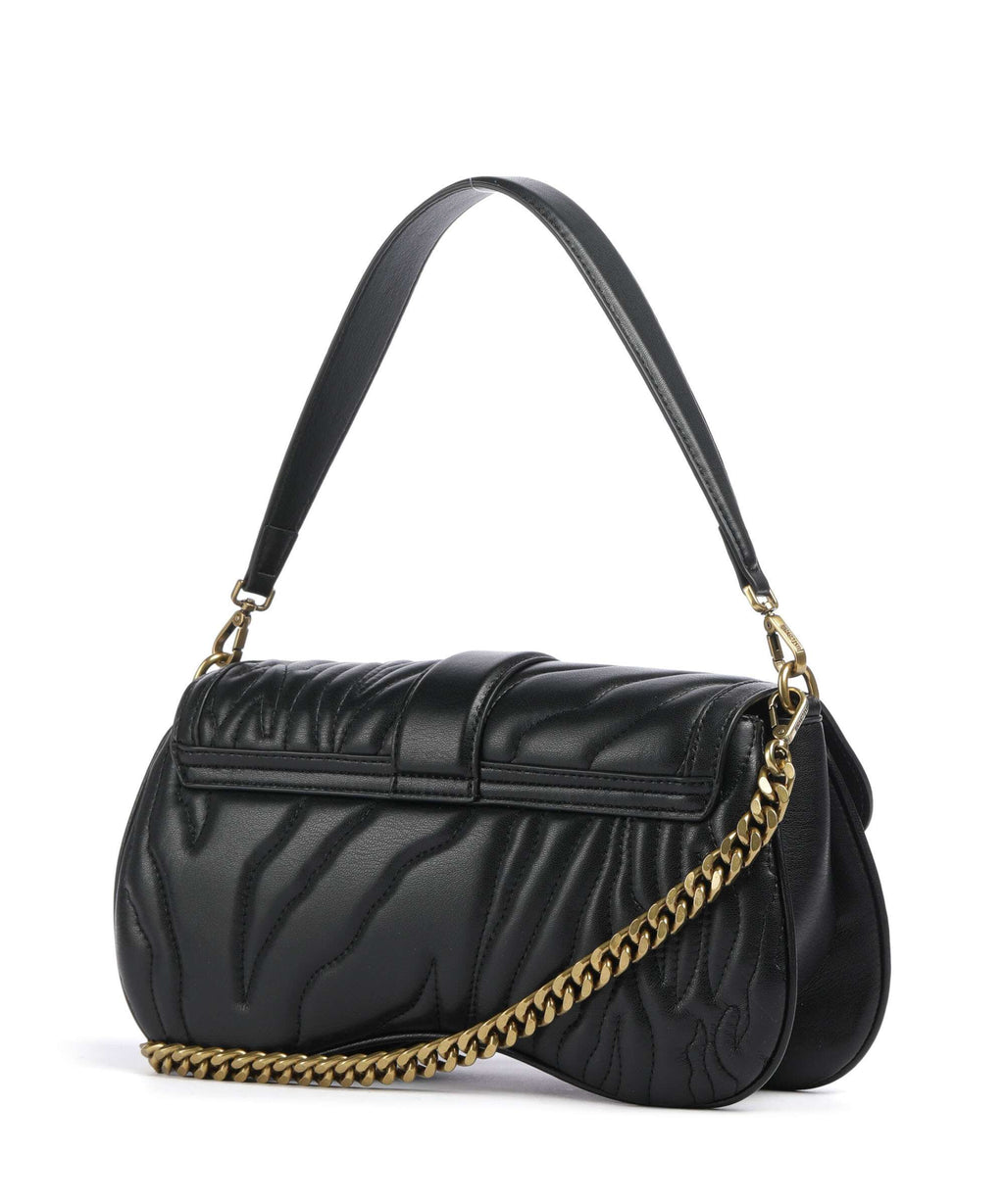 Just Cavalli Iconic Snakes Shoulder bag black