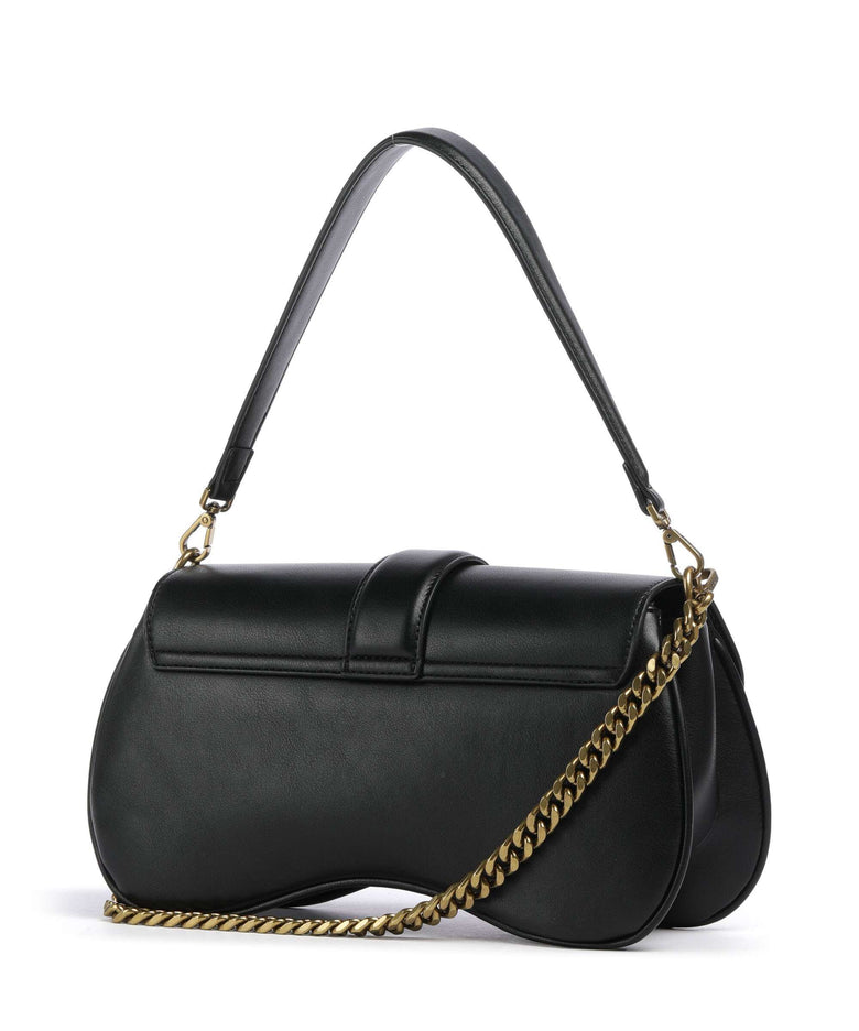 Just Cavalli Iconic Snakes Shoulder bag black