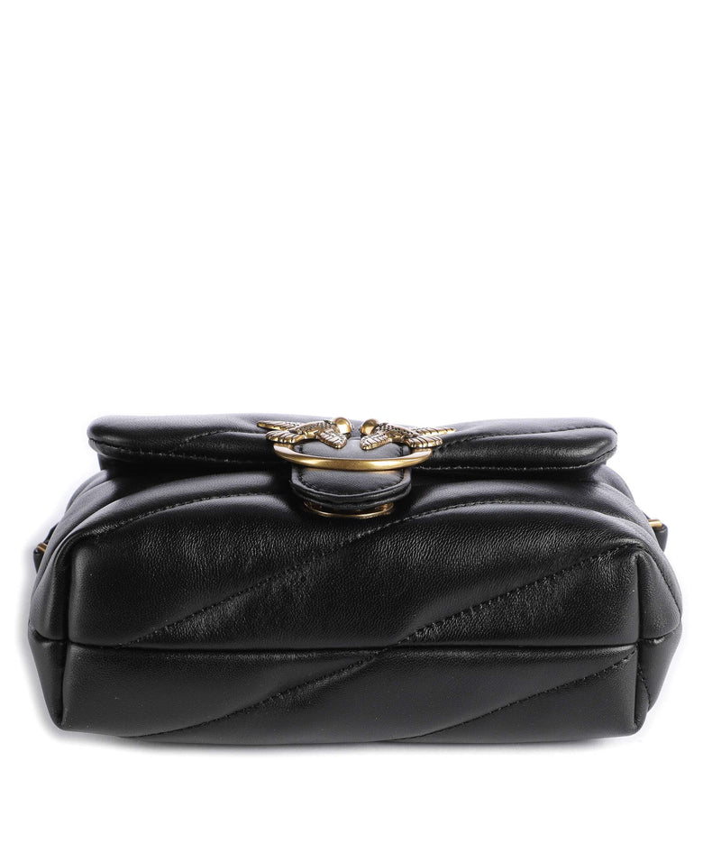 Pinko Love Puff Baby Shoulder bag nero/antique gold
