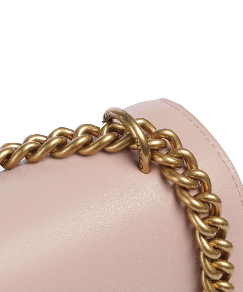 Pinko Love One Classic Shoulder bag cipria/antique gold