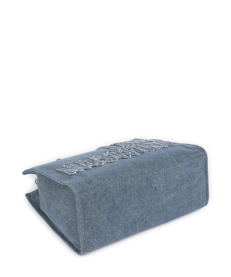 Love Moschino Denim Handbag blu