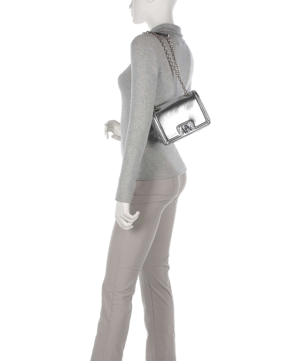 Armani Exchange Shoulder bag silver
