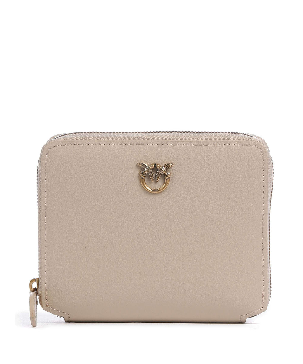 Pinko Taylor Wallet beige/grigio fumo/antique gold