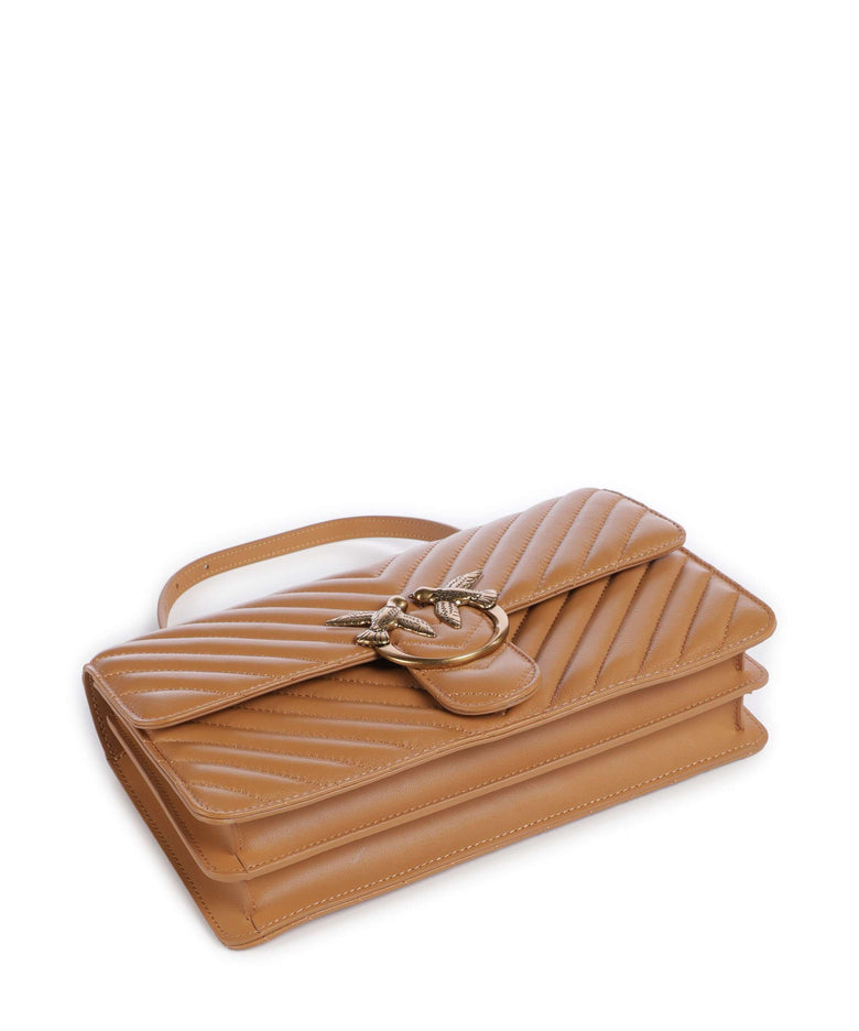 Pinko Love One Classic Shoulder bag torrone/antique gold