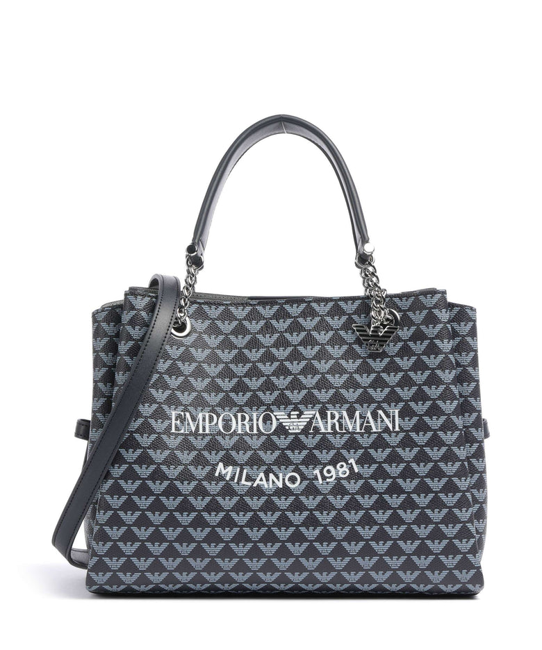 Emporio Armani Annie Handbag dark blue/deep blue/white