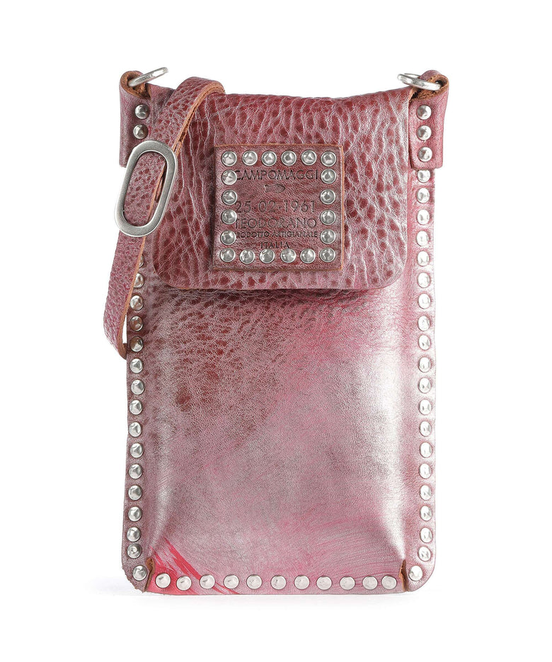 Campomaggi Phone bag rubino