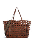 Campomaggi Tote bag cognac/bronze