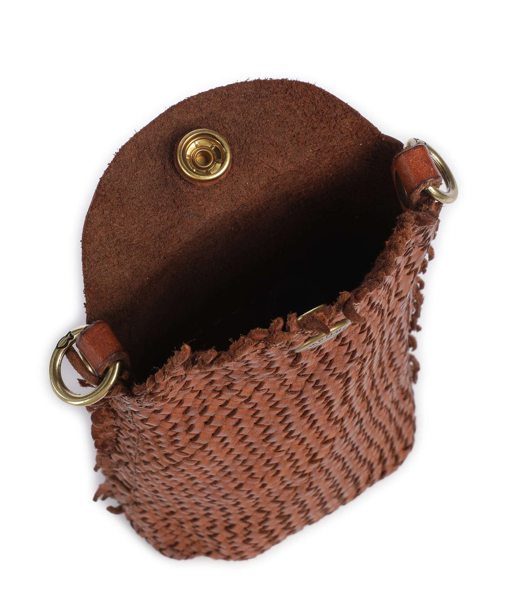 Campomaggi Phone bag cognac