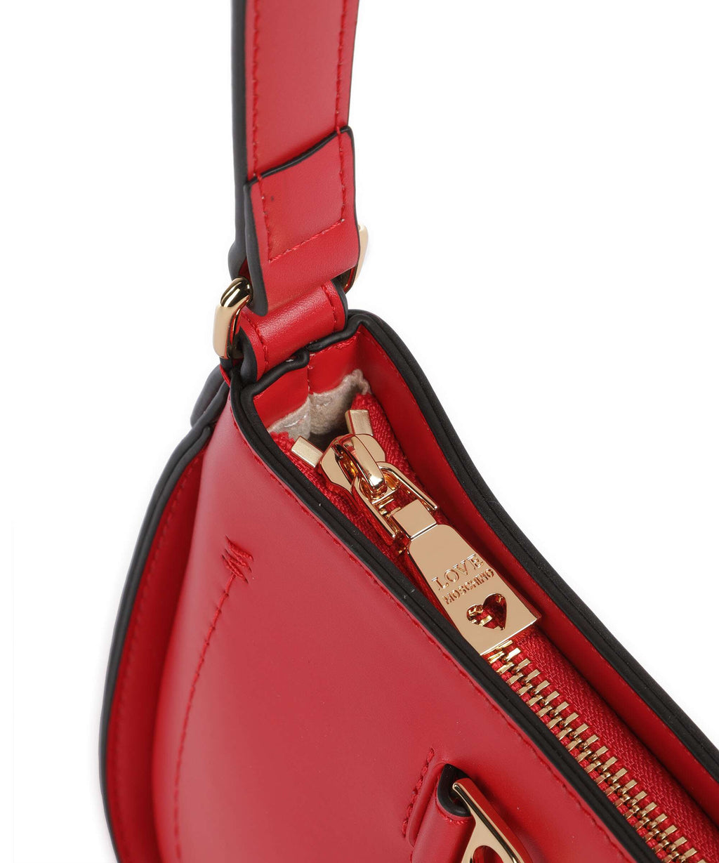 Love Moschino Love Chain Strap Shoulder bag rosso