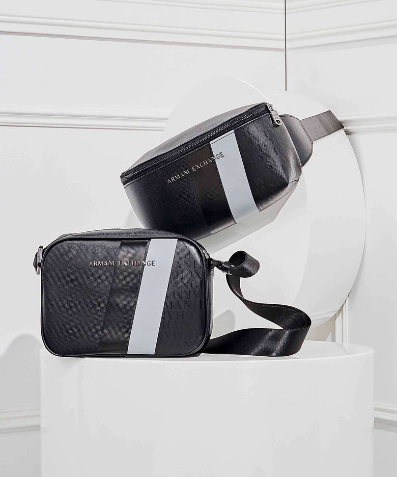 Armani Exchange Dylan Fanny pack black