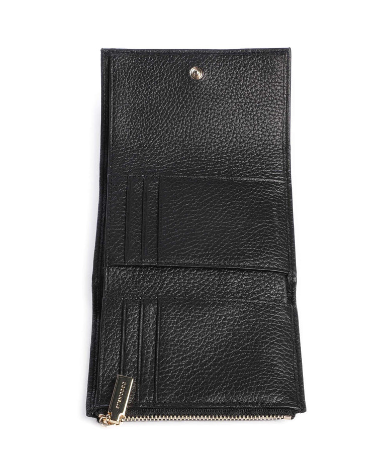 Coccinelle Metallic Soft Wallet noir
