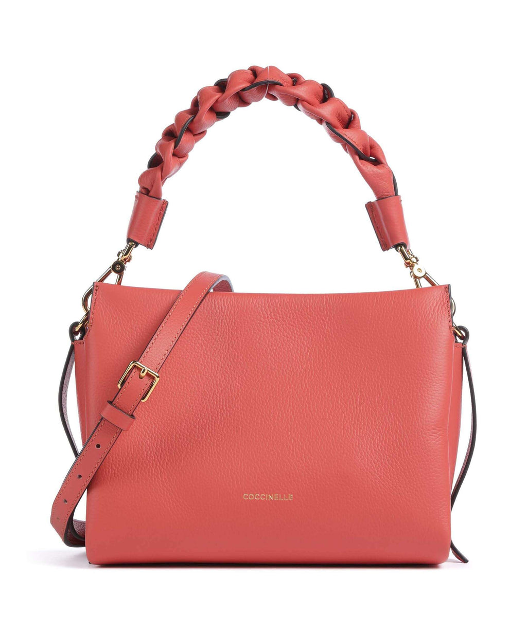 Coccinelle Boheme Grana Double Handbag grenadine red/rosewood